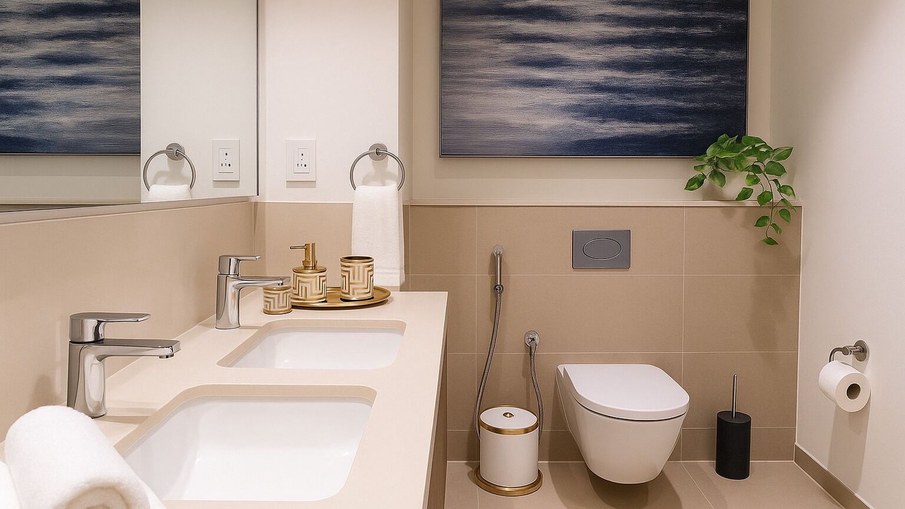 Photo of Bathroom in Trade Center