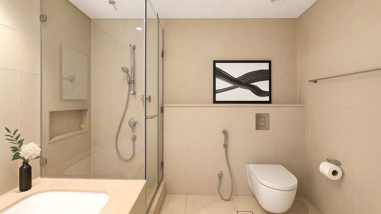 Photo of Bathroom in Trade Center