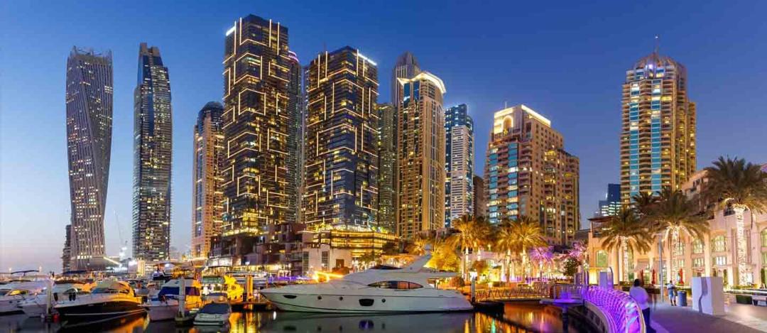 Photo of Buildings in Dubai Marina