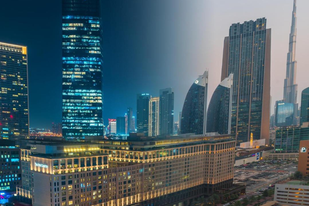 Photo of Buildings in Trade Center
