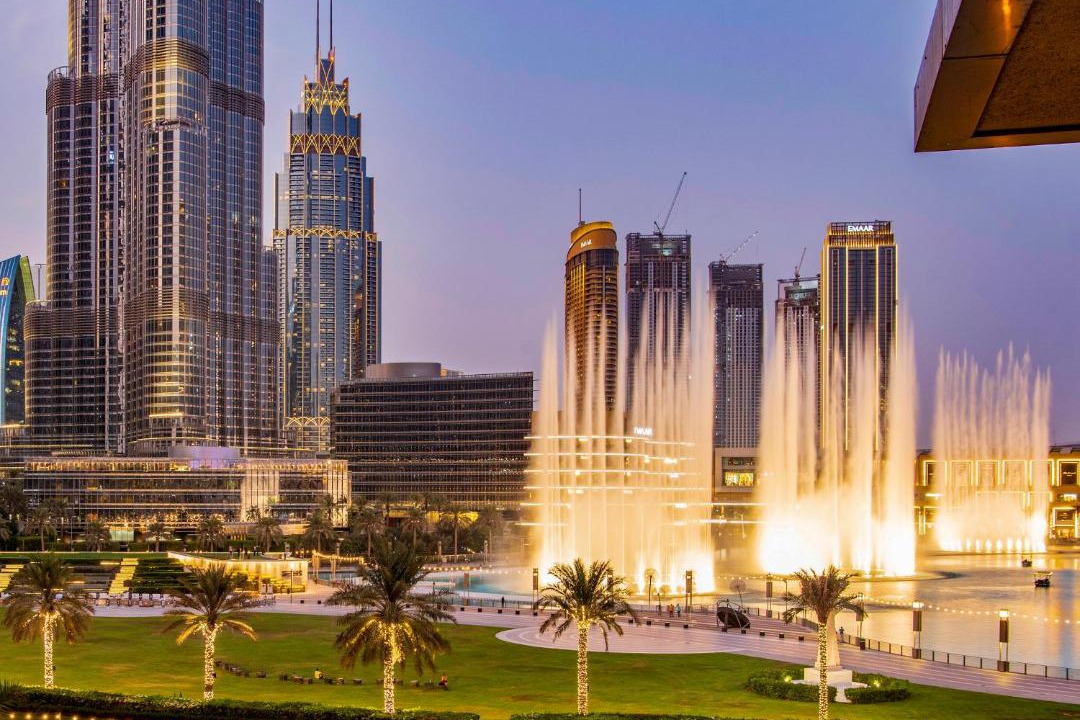 Photo of Buildings in Downtown Dubai