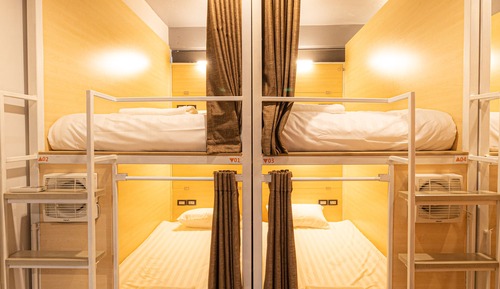 1 Capsule in 12-Bed Mixed Dormitory