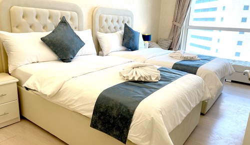 Deluxe Double or Twin Room, Sea View