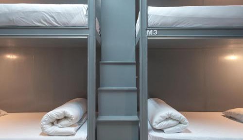 Bunk Bed in Male Dormitory Room 