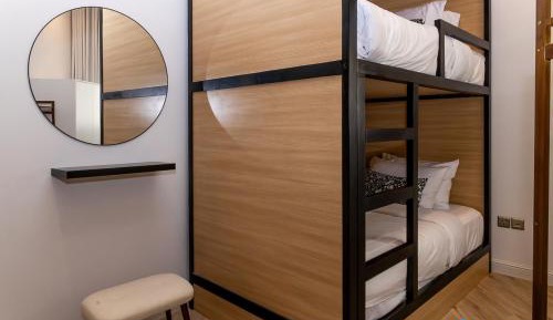 Bunk Bed in Female Dormitory Room  