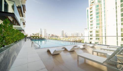 One-Bedroom Apartment with Balcony and City View