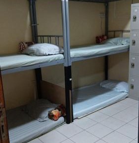 Bed in Male Dormitory Room