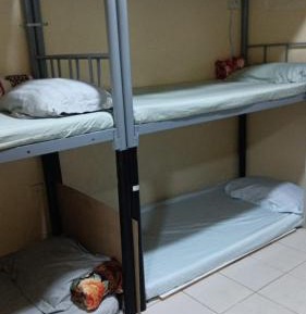 Single Bed in Male Dormitory Room