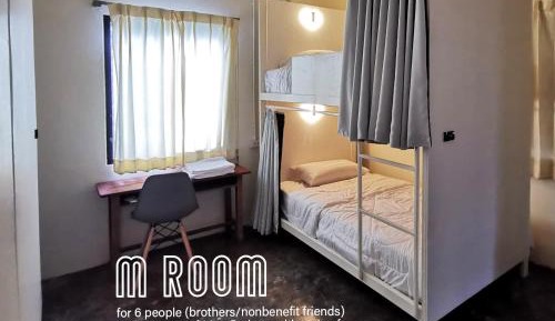 6-Bed Male Dormitory Room