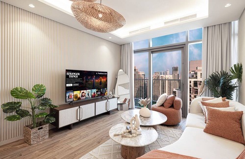 Downtown Dubai Apartment | Paramount Midtown I 2BR Apartment Burj Khalifa View & Infinity Pool l Downtown